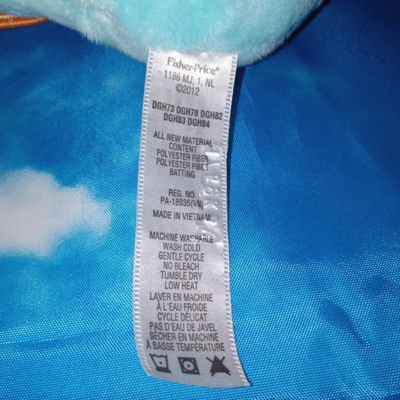 Fisher Price Musical Ocean Wonders Soothe and Glow Blue Seahorse - Picture 5 of 6